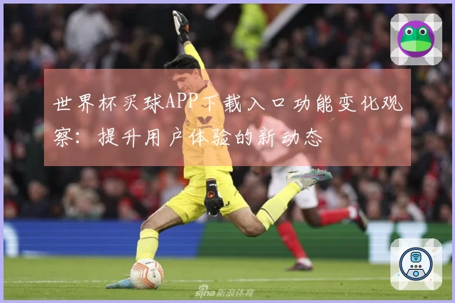 世界杯买球APP下载入口功能变化观察：提升用户体验的新动态